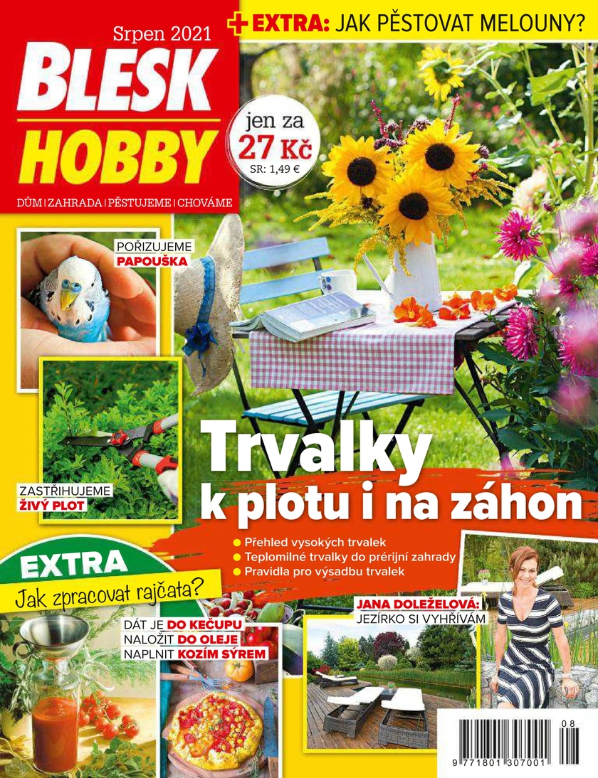 E-magazín BLESK HOBBY - 8/2021 - CZECH NEWS CENTER a. s.