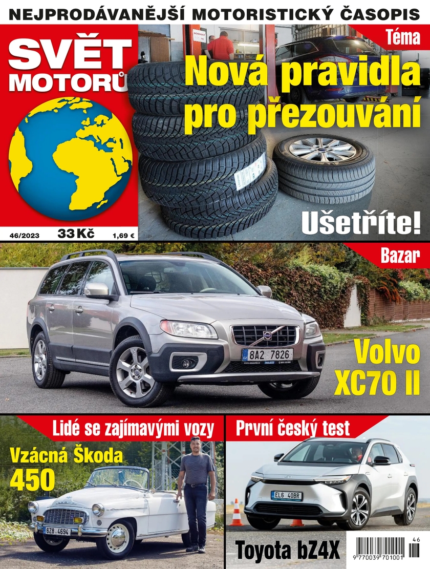 E-magazín SVĚT MOTORŮ - 46/2023 - CZECH NEWS CENTER a. s.