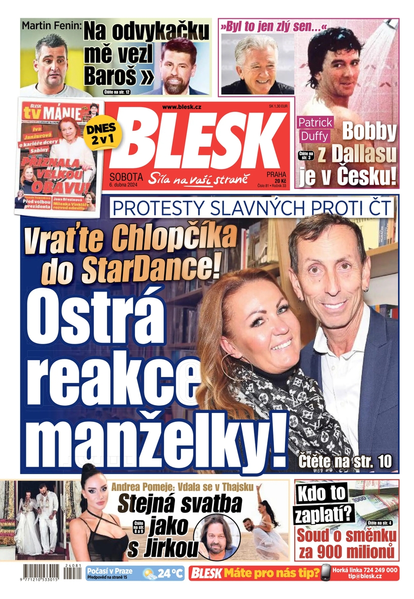 E-magazín BLESK - 6.4.2024 - CZECH NEWS CENTER a. s.