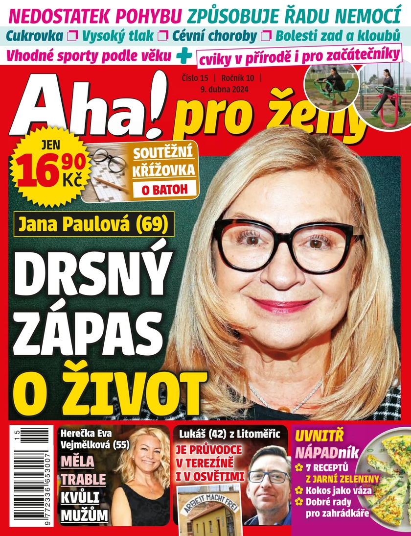 E-magazín Aha! pro ženy - 15/2024 - CZECH NEWS CENTER a. s.