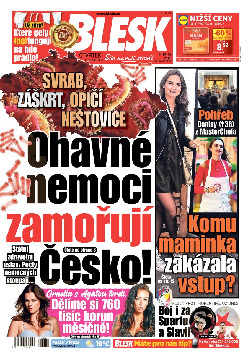 E-magazín BLESK - 11.4.2024 - CZECH NEWS CENTER a. s.