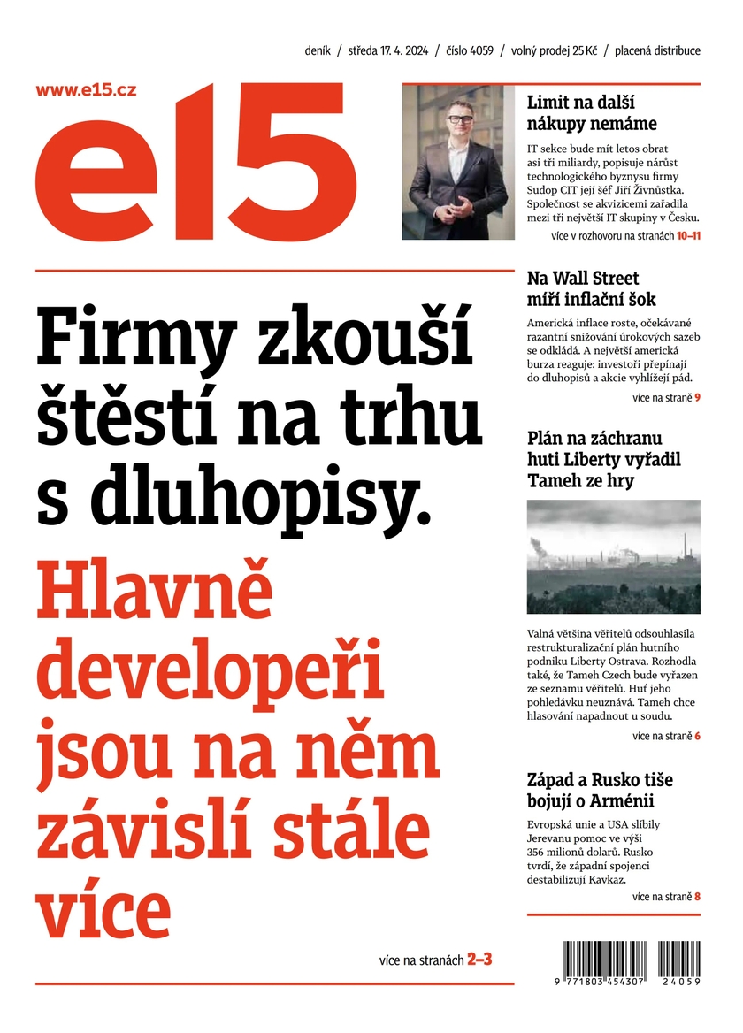 E-magazín e15 - 17.4.2024 - CZECH NEWS CENTER a. s.