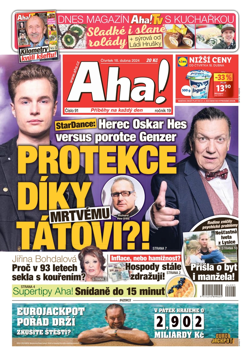 E-magazín Aha! - 18.4.2024 - CZECH NEWS CENTER a. s.