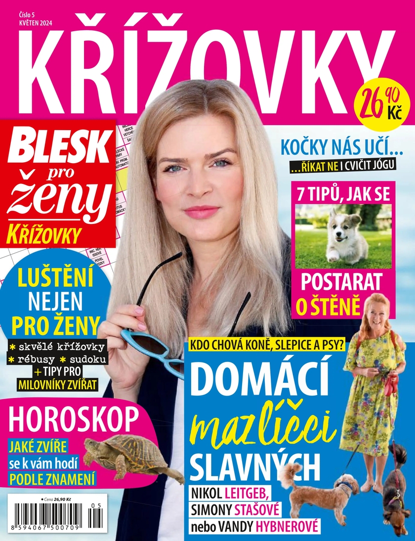 E-magazín BLESK pro ženy KŘÍŽOVKY - 5/2024 - CZECH NEWS CENTER a. s.