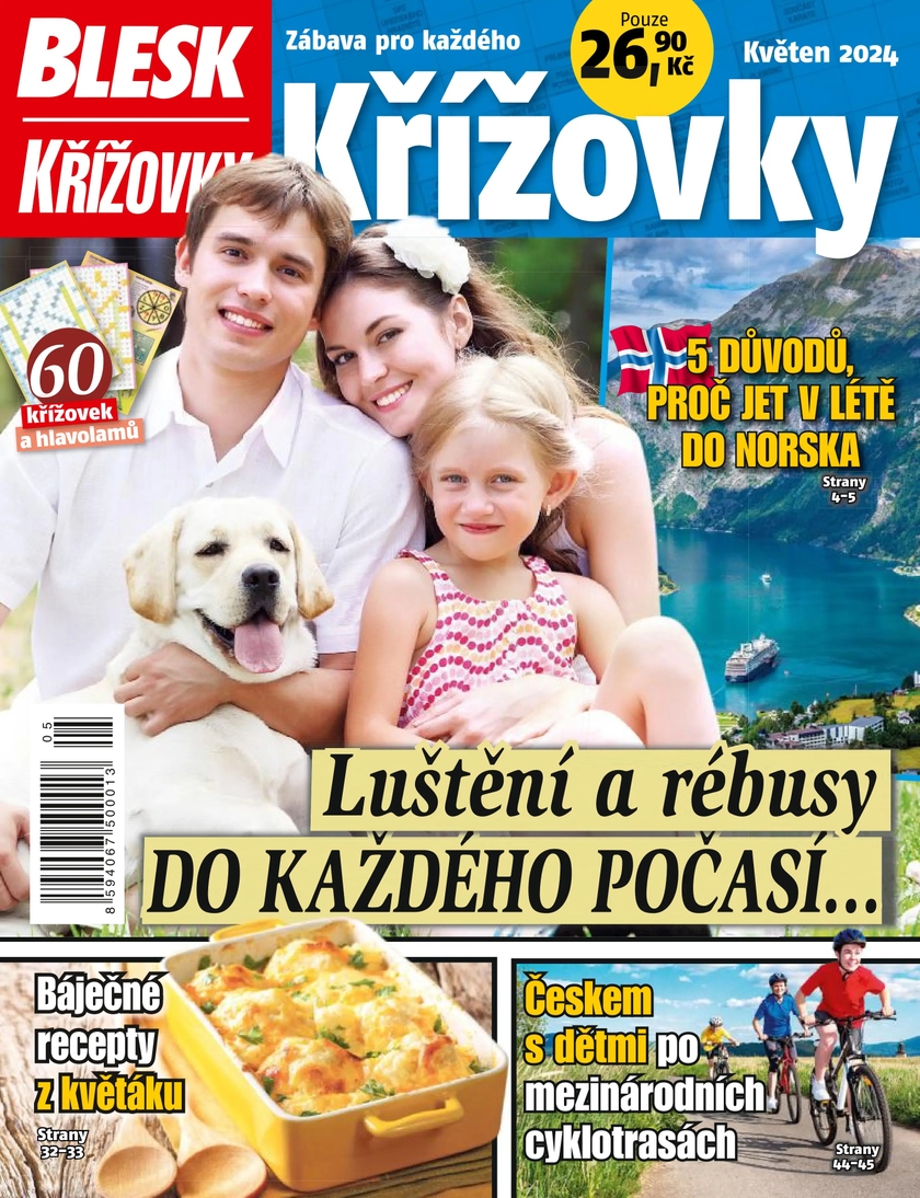 E-magazín BLESK KŘÍŽOVKY - 5/2024 - CZECH NEWS CENTER a. s.